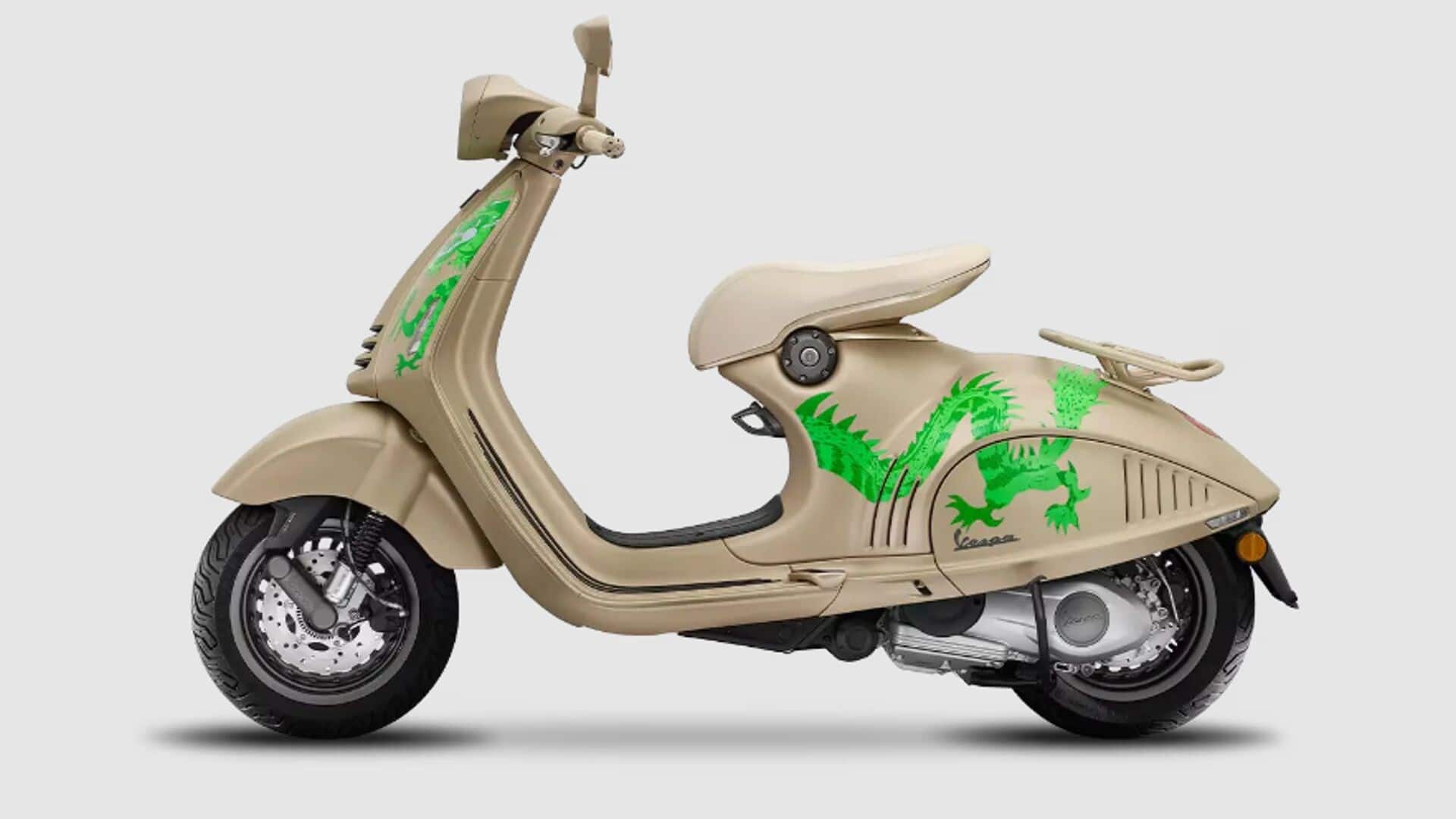 Scooter costlier than CRETA? Vespa 946 Dragon debuts at ₹14L