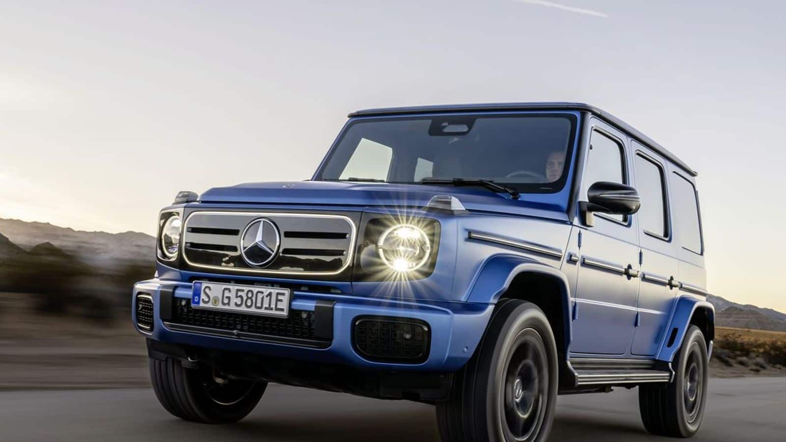 Mercedes-Benz unveils its first all-electric G-Wagen