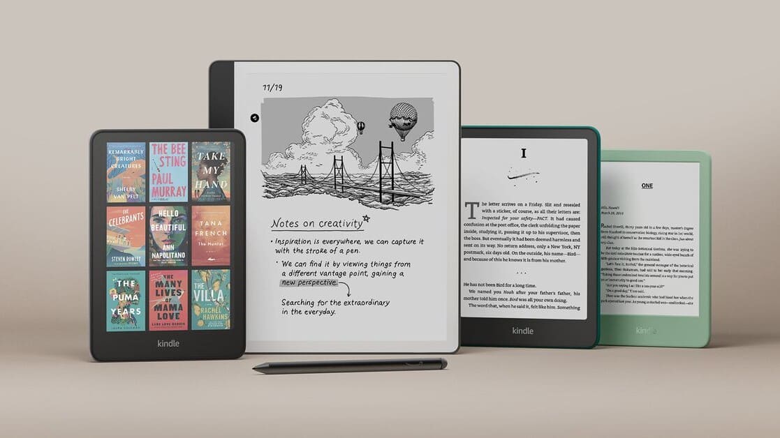 Amazon launches new Kindle lineup, including first-ever color e-reader