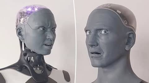 Watch: AI robot couple indulges in human-like banter