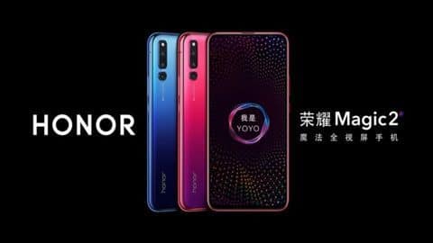 Honor Magic 2 with six cameras, Kirin 980 processor launched Honor Magic 2 with six cameras, Kirin 980 processor launched