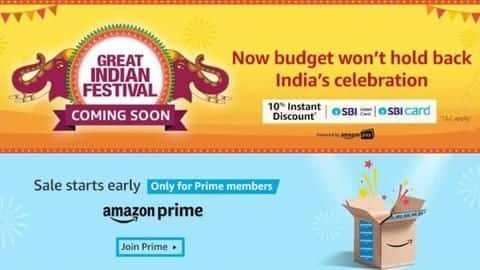 Amazon Great Indian Festival Sale 2019 announced: Details here Amazon Great Indian Festival Sale 2019 announced: Details here