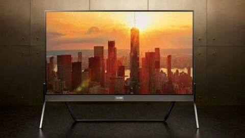 Vu 100: A 100-inch TV, priced at Rs. 20 lakh Vu 100: A 100-inch TV, priced at Rs. 20 lakh