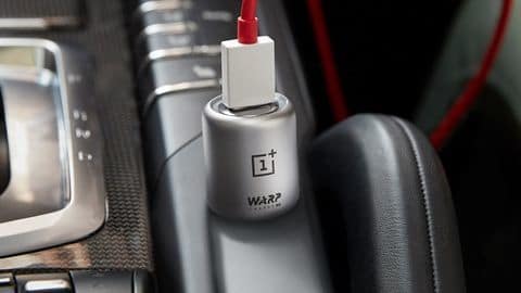 A car charger A car charger
