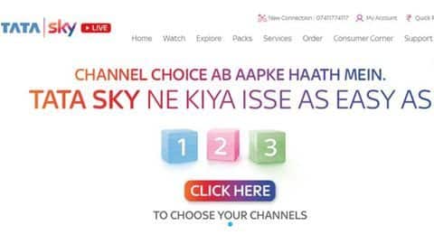 How to pick channels if you're a Tata Sky customer How to pick channels if you're a Tata Sky customer