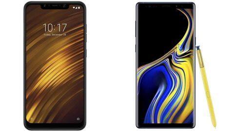 Xiaomi's flagship-killer Poco F1 v/s Samsung's flagship Galaxy Note 9 Xiaomi's flagship-killer Poco F1 v/s Samsung's flagship Galaxy Note 9