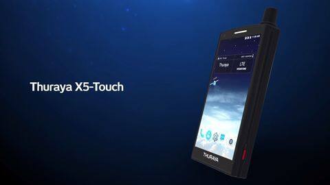 Thuraya X5-Touch: World's first satellite smartphone that runs on Android Thuraya X5-Touch: World's first satellite smartphone that runs on Android