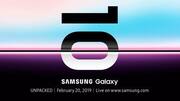 Confirmed: Samsung to launch Galaxy S10 smartphones on February 20