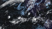 Super El Nino fuels three major storms across Pacific