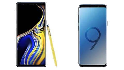 Samsung announces discounts, cashback on Galaxy Note 9, Galaxy S9+ Samsung announces discounts, cashback on Galaxy Note 9, Galaxy S9+
