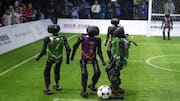 China's AI robots just played football without any human support