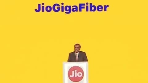 Reliance may launch Jio GigaFiber in India on August 12 Reliance may launch Jio GigaFiber in India on August 12