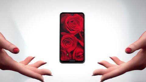Sharp introduces Android smartphone with two notches: Details here Sharp introduces Android smartphone with two notches: Details here