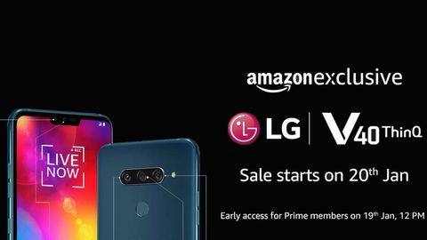 LG V40 ThinQ sporting 5 cameras to be Amazon-exclusive LG V40 ThinQ sporting 5 cameras to be Amazon-exclusive