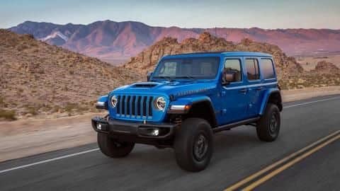 Jeep Wrangler Rubicon 392 revealed with a V8 petrol engine Jeep Wrangler Rubicon 392 revealed with a V8 petrol engine