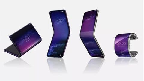 TCL's foldable phone could bend into a smartwatch TCL's foldable phone could bend into a smartwatch