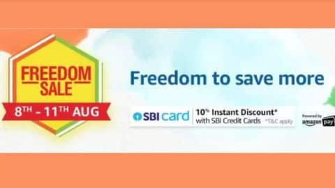 Amazon Freedom Sale to start on August 8: Details here Amazon Freedom Sale to start on August 8: Details here