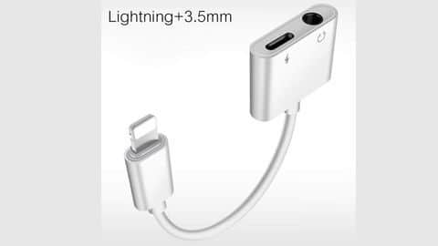 A dual port adaptor A dual port adaptor