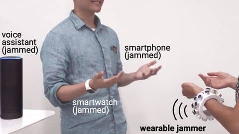 Researchers create ultrasonic wearable bracelet that jams all nearby microphones Researchers create ultrasonic wearable bracelet that jams all nearby microphones
