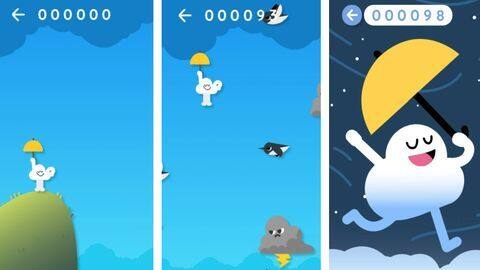 Have you tried this hidden "cloud" game in Google App? Have you tried this hidden "cloud" game in Google App?