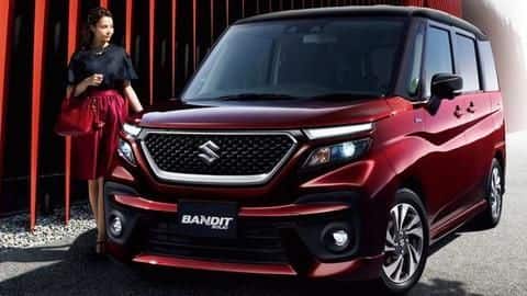 Suzuki Solio Bandit MPV, with a hybrid powertrain, unveiled Suzuki Solio Bandit MPV, with a hybrid powertrain, unveiled