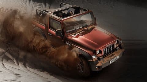 Mahindra Thar's bookings open, deliveries to start from November 1 Mahindra Thar's bookings open, deliveries to start from November 1