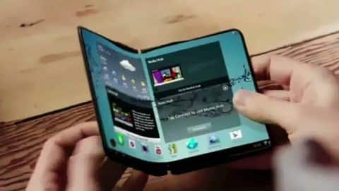 Samsung's foldable phone may feature three cameras Samsung's foldable phone may feature three cameras