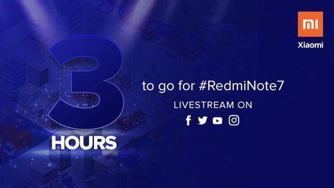 Xiaomi to launch Redmi Note 7, Note 7 Pro today Xiaomi to launch Redmi Note 7, Note 7 Pro today