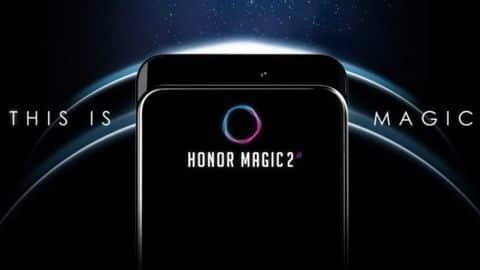 Honor Magic 2 teased with OPPO Find X-like sliding camera Honor Magic 2 teased with OPPO Find X-like sliding camera