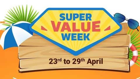 Flipkart Super Value Week Sale: Deals on popular smartphones Flipkart Super Value Week Sale: Deals on popular smartphones