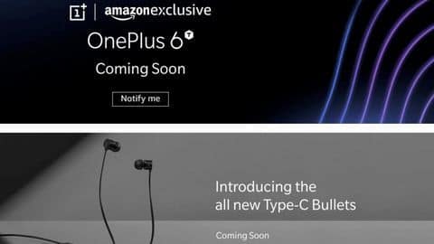 OnePlus 6T India launch imminent, will be Amazon exclusive OnePlus 6T India launch imminent, will be Amazon exclusive