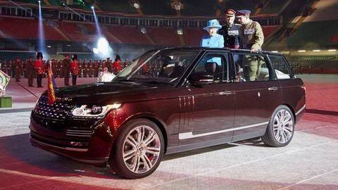 Currently, the Queen has a bespoke, convertible, hybrid Range Rover Currently, the Queen has a bespoke, convertible, hybrid Range Rover