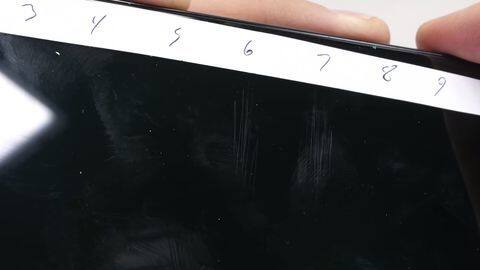 Google Pixel 4 XL: Scratch test Google Pixel 4 XL: Scratch test