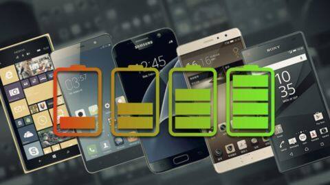 Top 5 smartphones which offer massive battery backup Top 5 smartphones which offer massive battery backup