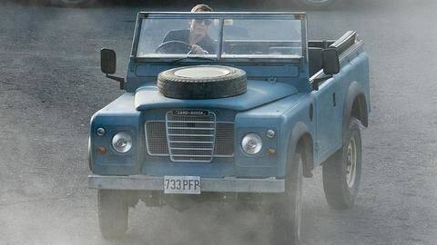 Land Rover has also served 007 Land Rover has also served 007