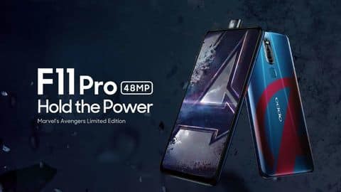 OPPO F11 Pro Avengers Edition to be launched on April-26 OPPO F11 Pro Avengers Edition to be launched on April-26