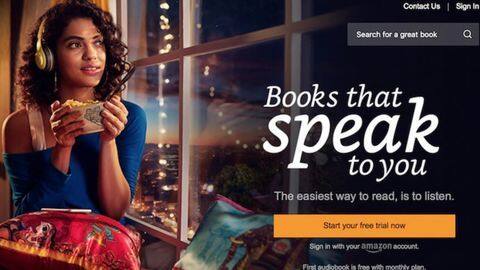 Amazon's audiobooks service, Audible launched in India for Rs. 199/month Amazon's audiobooks service, Audible launched in India for Rs. 199/month