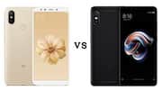 #SmartphonesFaceoff: Xiaomi Mi A2 v/s Redmi Note 5 Pro