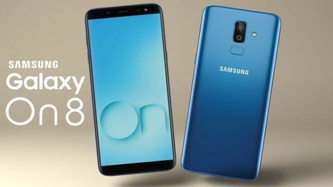 Samsung Galaxy On8 (2018) launched in India for Rs. 16,990 Samsung Galaxy On8 (2018) launched in India for Rs. 16,990