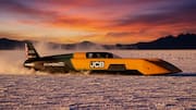 JCB's hydrogen car breaks world speed land record
