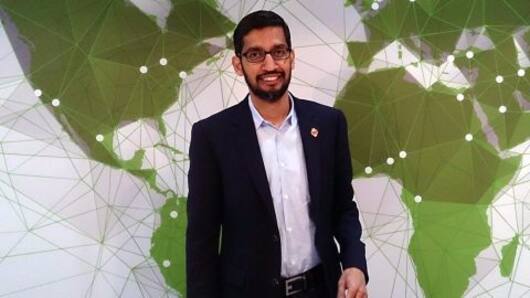 An outline of Sundar's tryst with Google