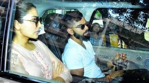 Virat-Anushka visit Sridevi's house, meet Boney Kapoor and daughters Virat-Anushka visit Sridevi's house, meet Boney Kapoor and daughters