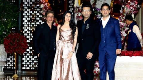 Bollywood stars grace Akash Ambani and Shloka Mehta's engagement party Bollywood stars grace Akash Ambani and Shloka Mehta's engagement party