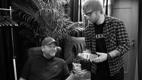 Kevin Myers, Ed Sheeran's bodyguard, steals the show on Instagram Kevin Myers, Ed Sheeran's bodyguard, steals the show on Instagram