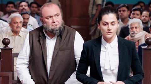 'Mulk' first look: Taapsee Pannu looks promising as a lawyer 'Mulk' first look: Taapsee Pannu looks promising as a lawyer