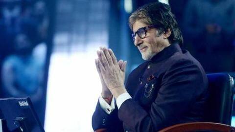 Amitabh Bachchan begins 'KBC' season 10 promo shoot Amitabh Bachchan begins 'KBC' season 10 promo shoot