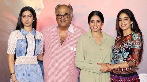 Sridevi's family arrive in Delhi to accept her National Award Sridevi's family arrive in Delhi to accept her National Award