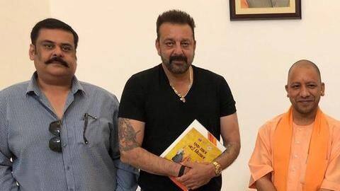 In Lucknow for film's shoot, Sanjay Dutt meets UP CM In Lucknow for film's shoot, Sanjay Dutt meets UP CM