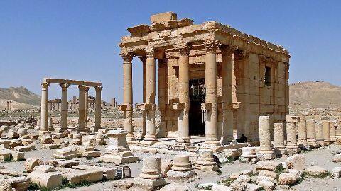 ISIS blows up Baal Shamin temple in Syria ISIS blows up Baal Shamin temple in Syria