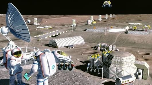 Manned mission to Mars